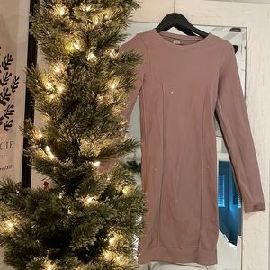 Flattering long sleeve dress
